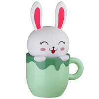 Настольный светильник "Зайка" Эра NLED-402-0.5W-GR картинка 